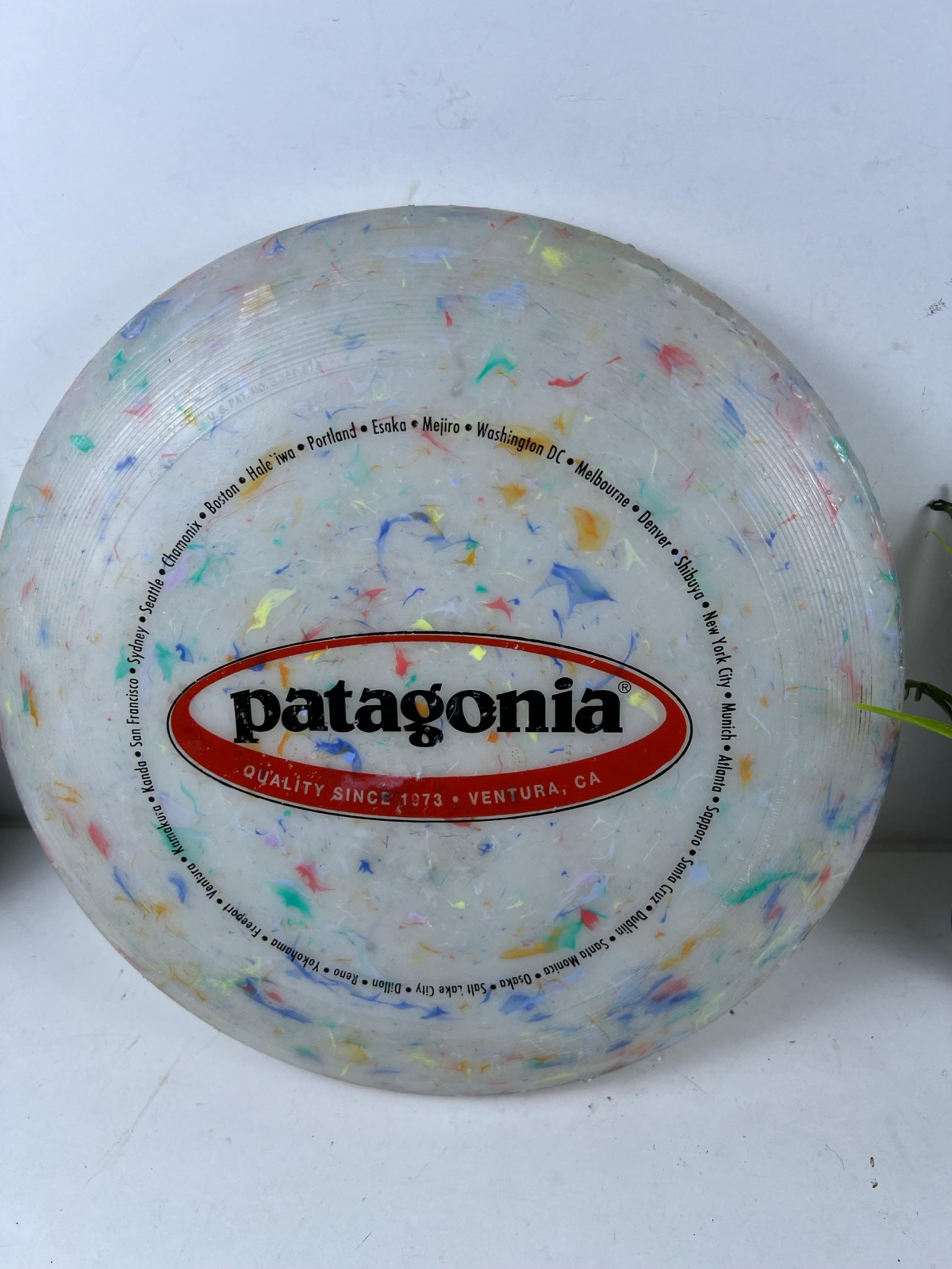 Vintage 1980's Patagonia Confetti Wham-O Frisbee Ventura CA Great Condition