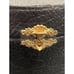 Victorian Collar Box With Jewelry/pin Storage In Lid Black