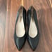 Paul Green Kami Black Supple Leather Block Mid Heel Pointed Toe UK 6 US 8.5