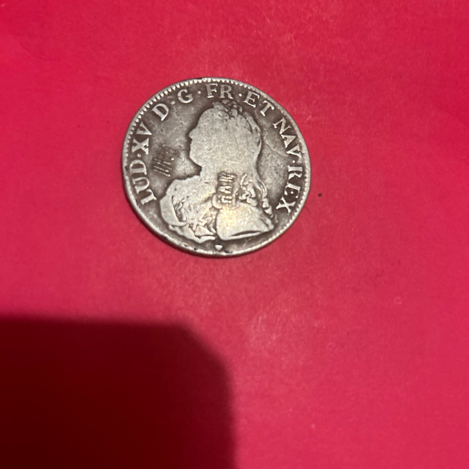 Silver piece of Eight three coins