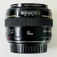 Canon EF 50mm f/1.4 USM lens