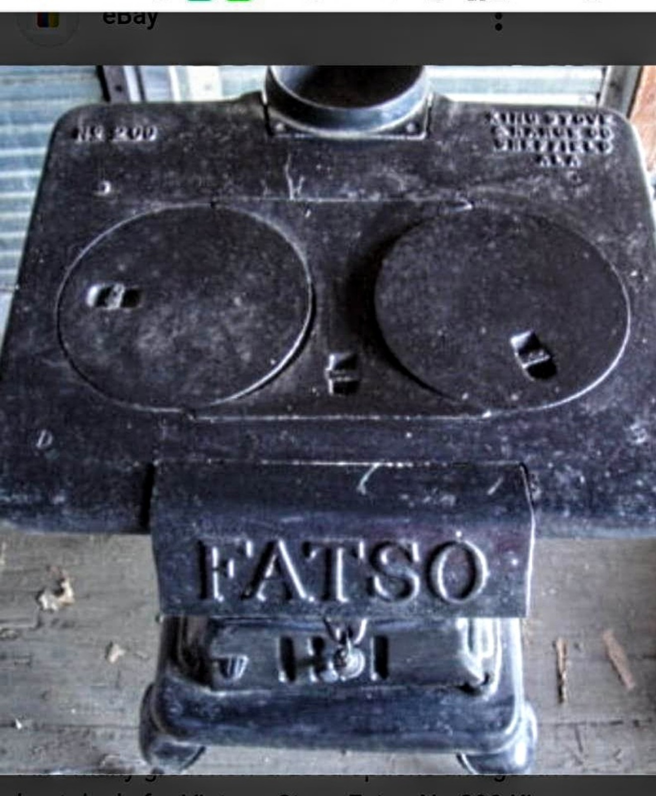 Fatso Wood Burning Stove
