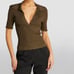 Good American Ribbed Polo