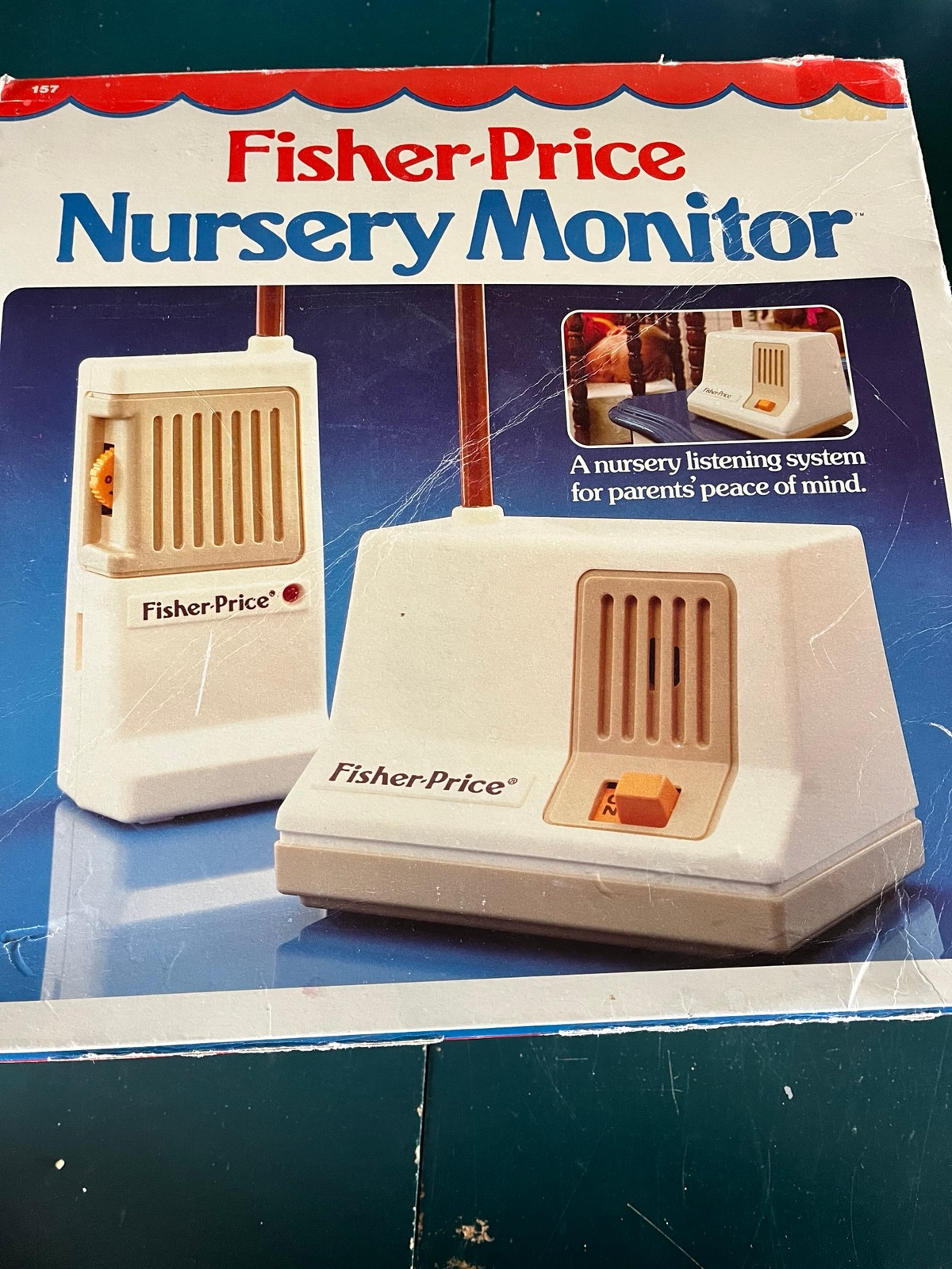 Vintage 1983 Fisher Price Nursery Monitor
