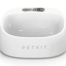 FluffyPal Pet Food Bowl with Built-in Sm