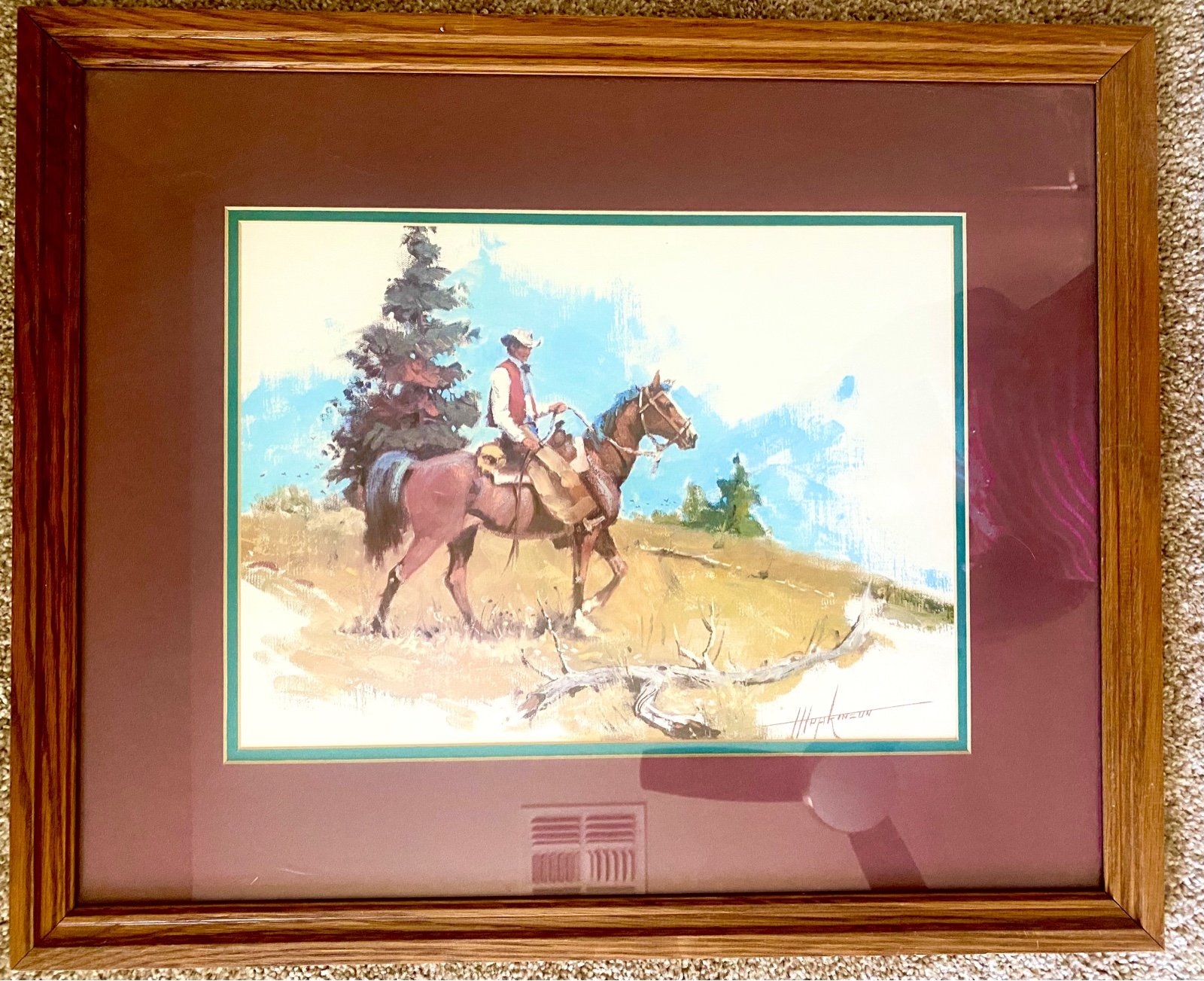 Harold Hopkinson Framed Print 23x18