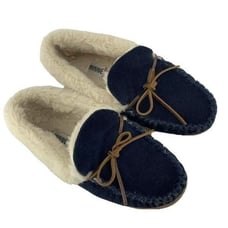 Minnetonka Jr Trapper Moccasin Slippers