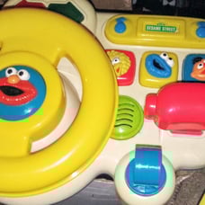 Tyco sesame street driving dashboard