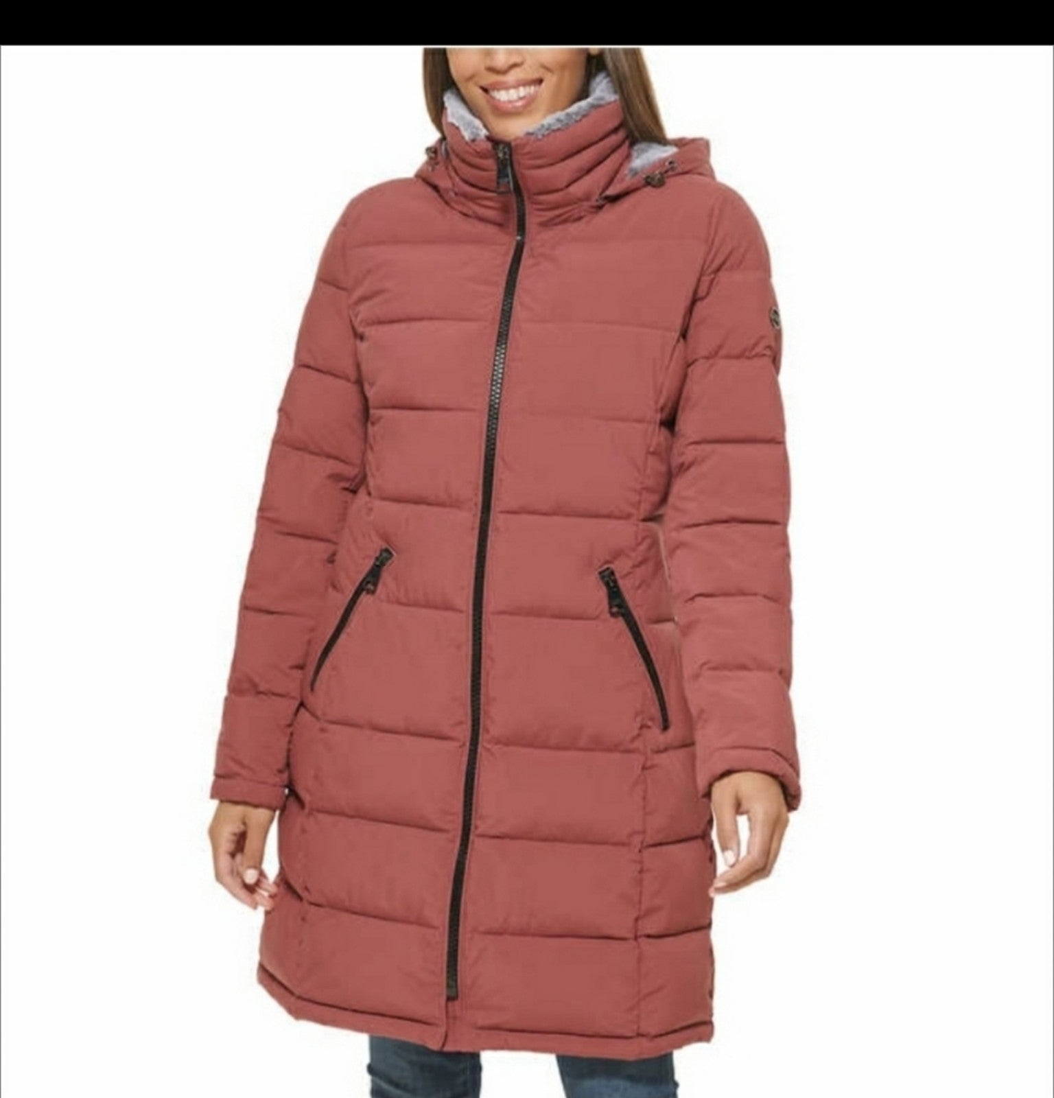 Andrew marc ladies long stretch Puffer Jackets