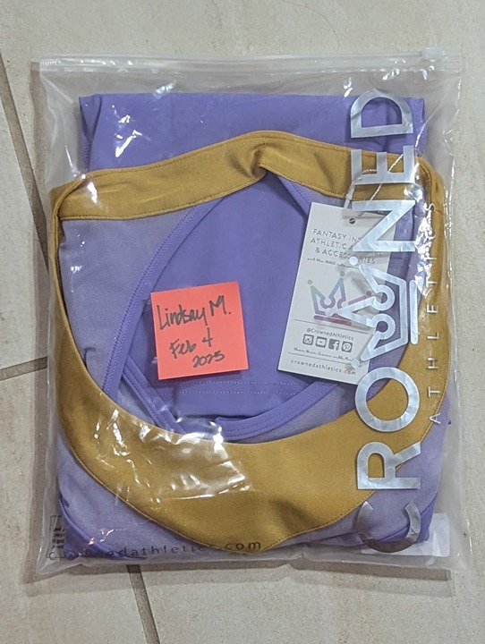 Crowned Athletics Arabian Nights Jasmine Flow Tank XXL