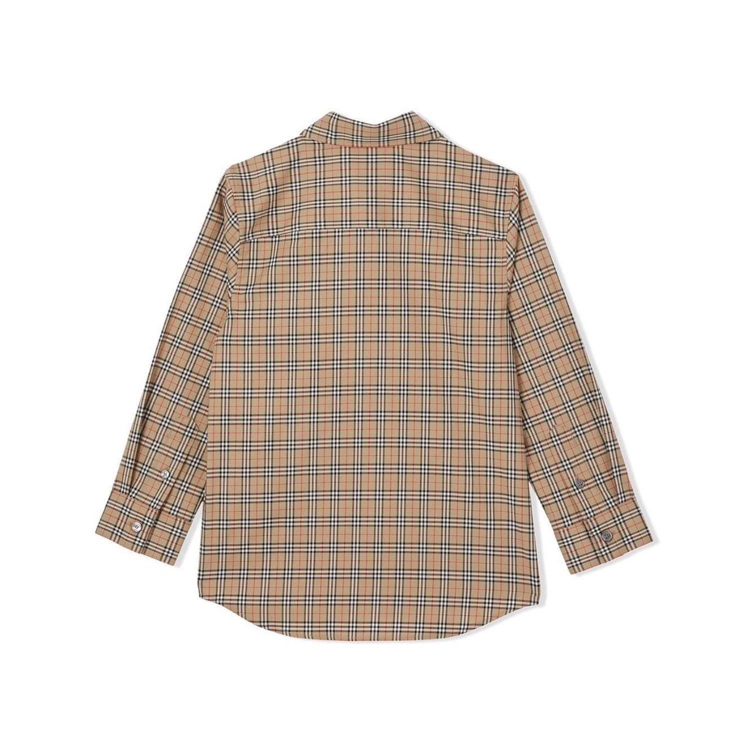 Burberry Kids Vintage Check long sleeve shirt 8y