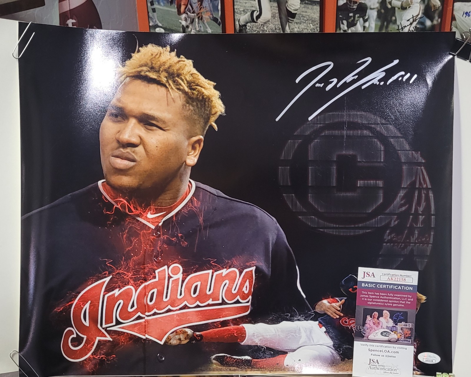 Jose Ramirez Autograph Photos