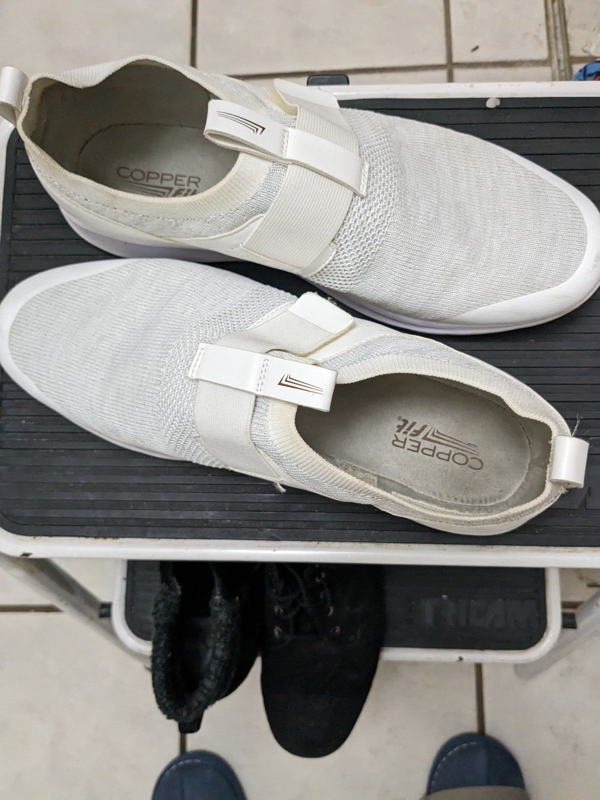 Copper fit shoes