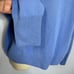 Forte Cashmere Turtleneck Knit Sweater Blue Soft Timeless Natural Women's M New