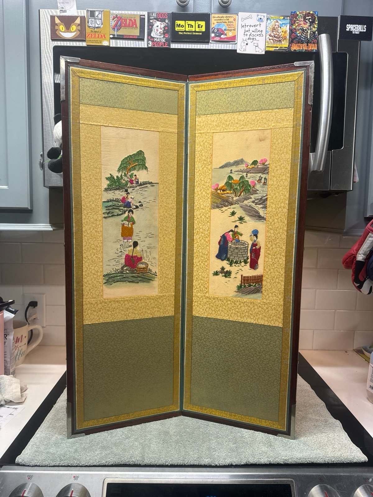 Chinese Decorative Folding Screen