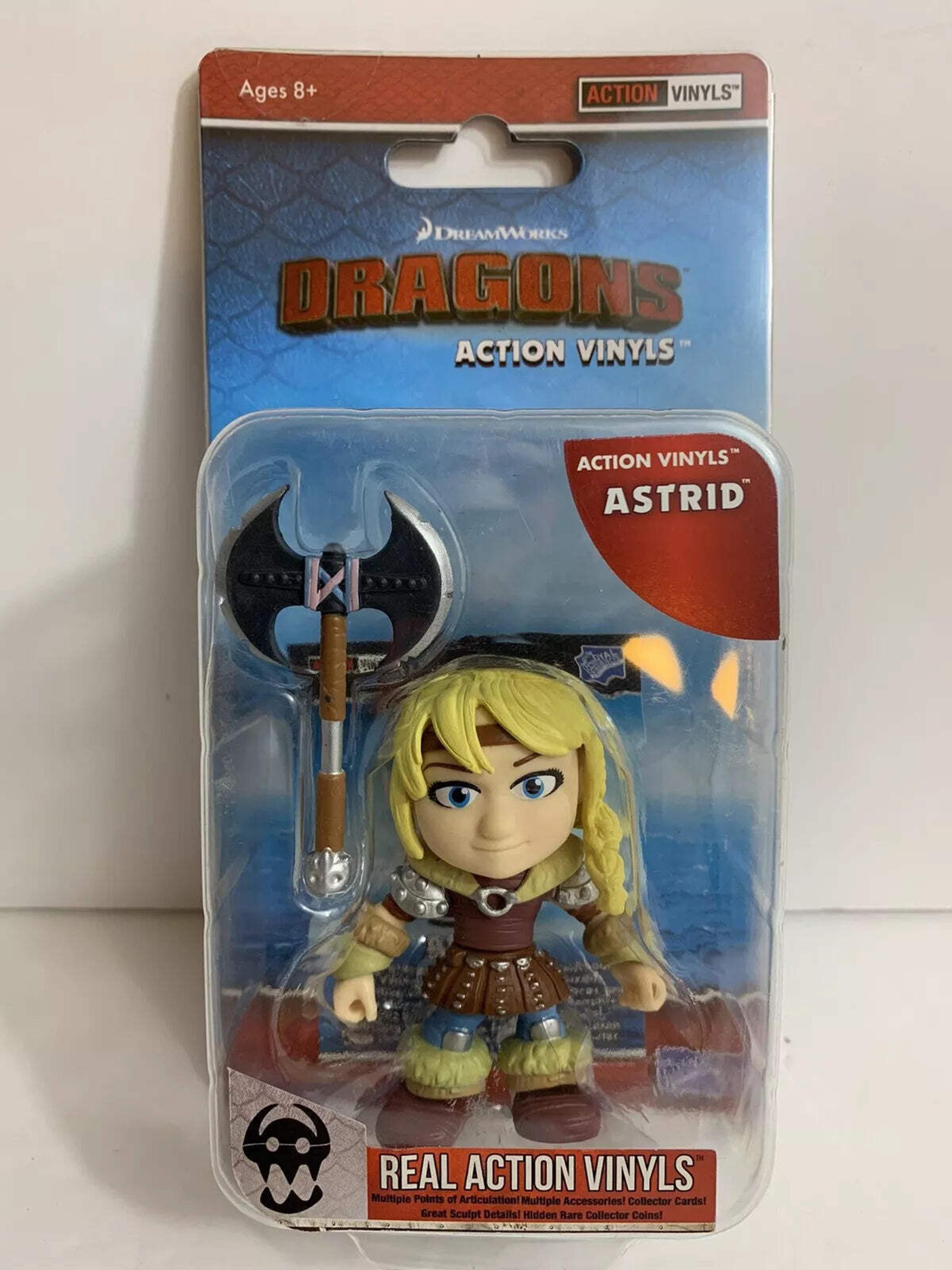 HTTYD Dragons Wave 1 Action The Loyal Subjects Vinyl Astrid 3/12 NEW SEALED