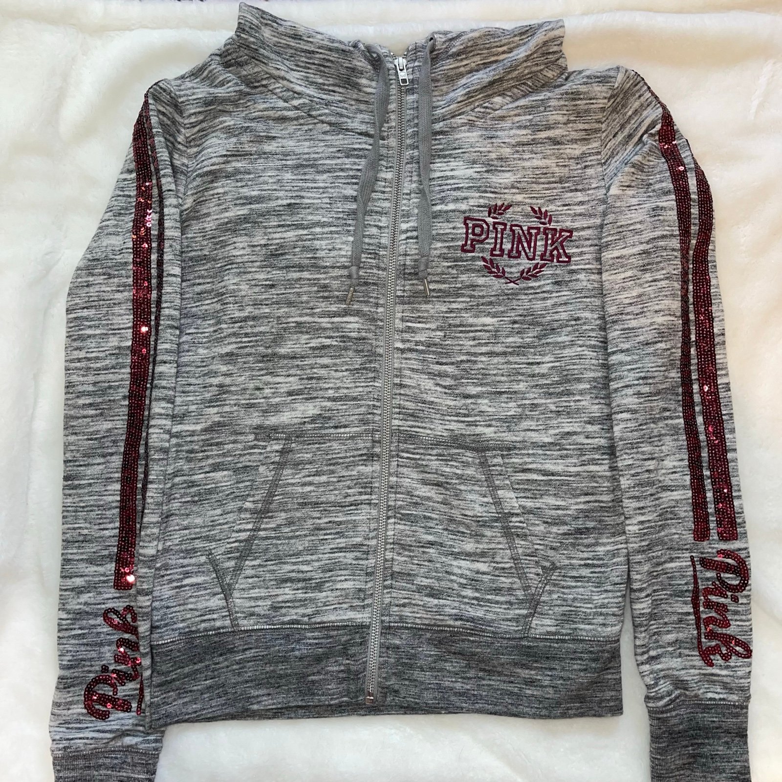 VICTORIA’S SECRET PINK 2015 sequin hoodie