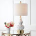 20.5 Mini Glass LED Table Lamp, Transitional, Glam, Midcentury, Modern, Elegant