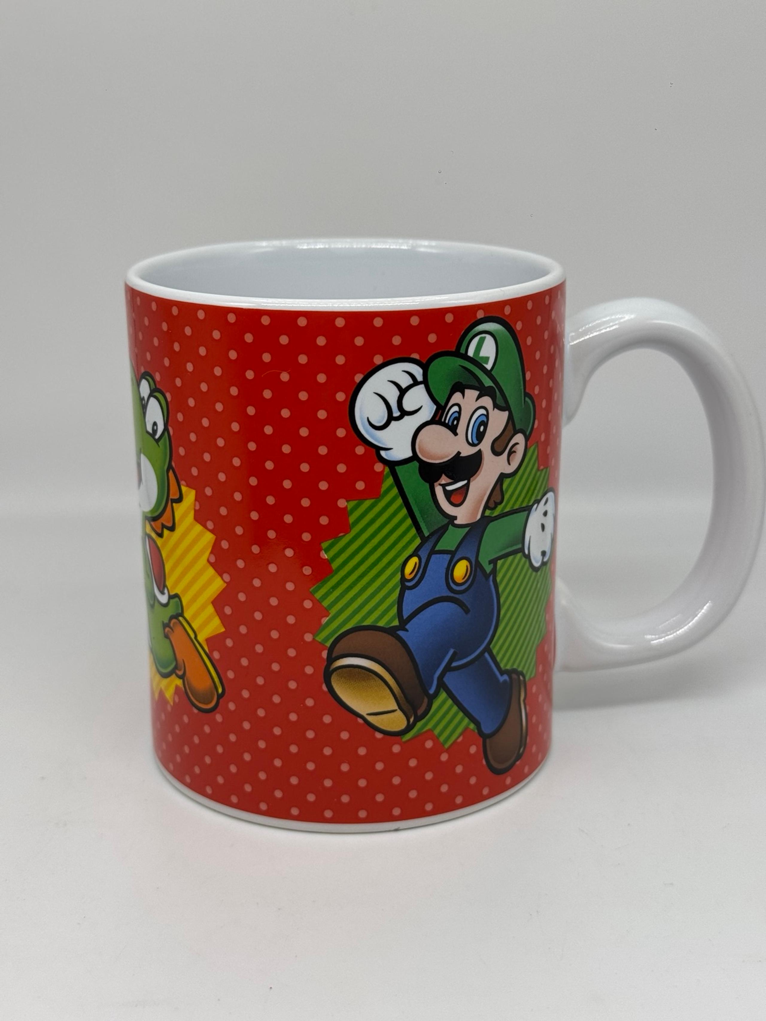 Luigi Mario Yoshi Official Nintendo Coffee Tea Cup Mug