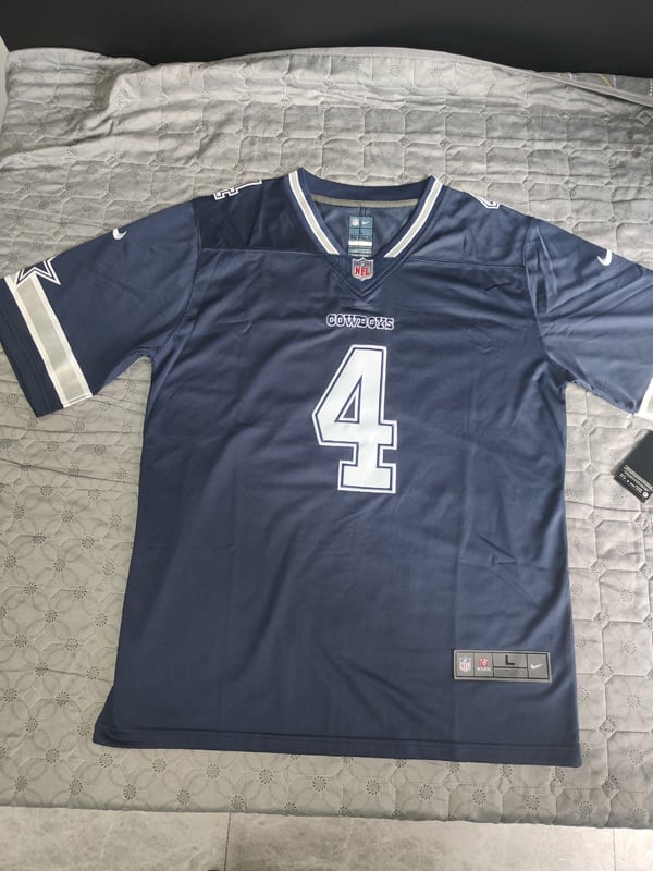 Nike NFL Dallas Cowboys Dak Prescott #4 Jersey
