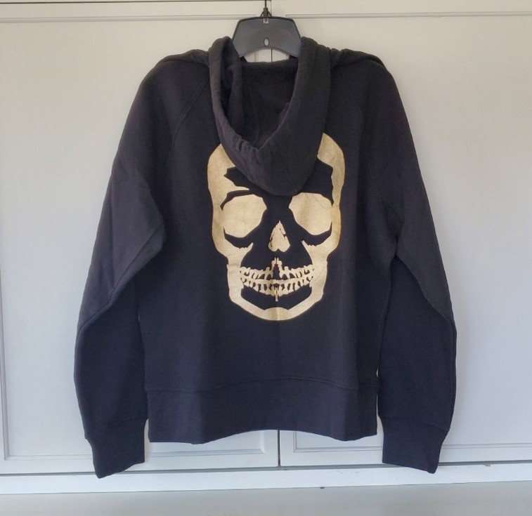 Zadig & Voltaire Skull Foil Hoodie