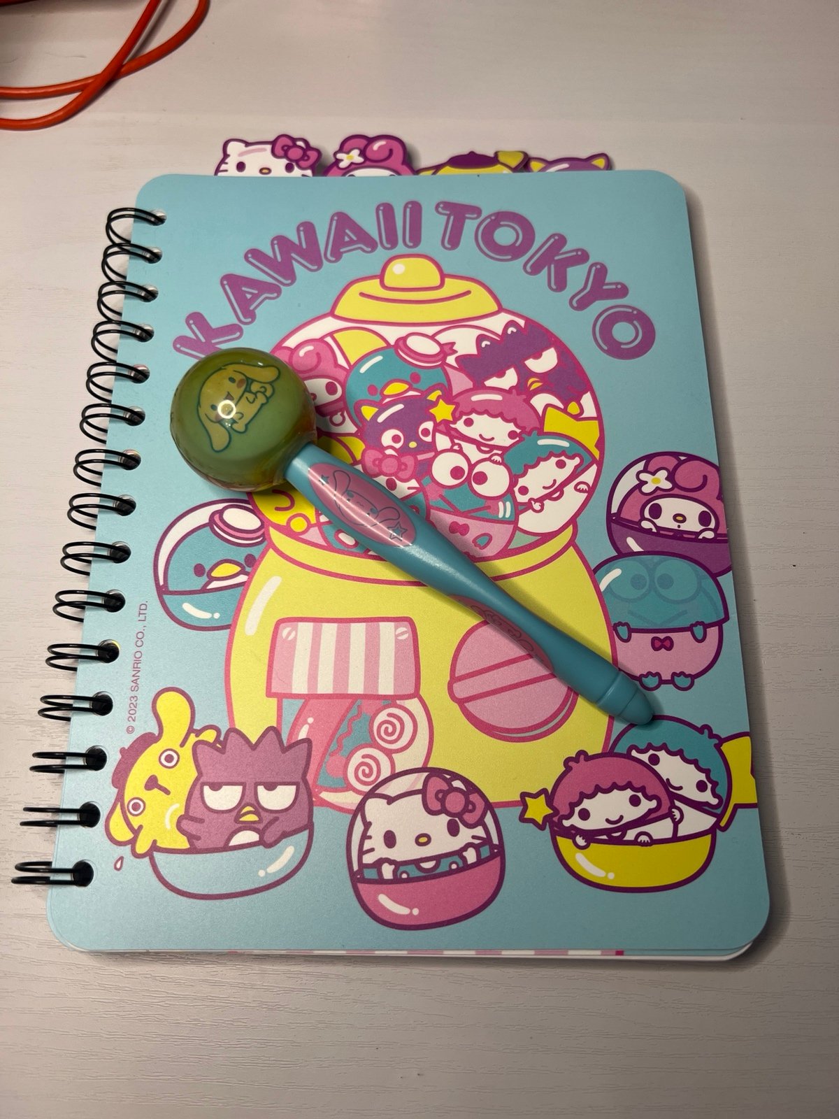 Sanrio Cinnamoroll Rubber Globe Pen