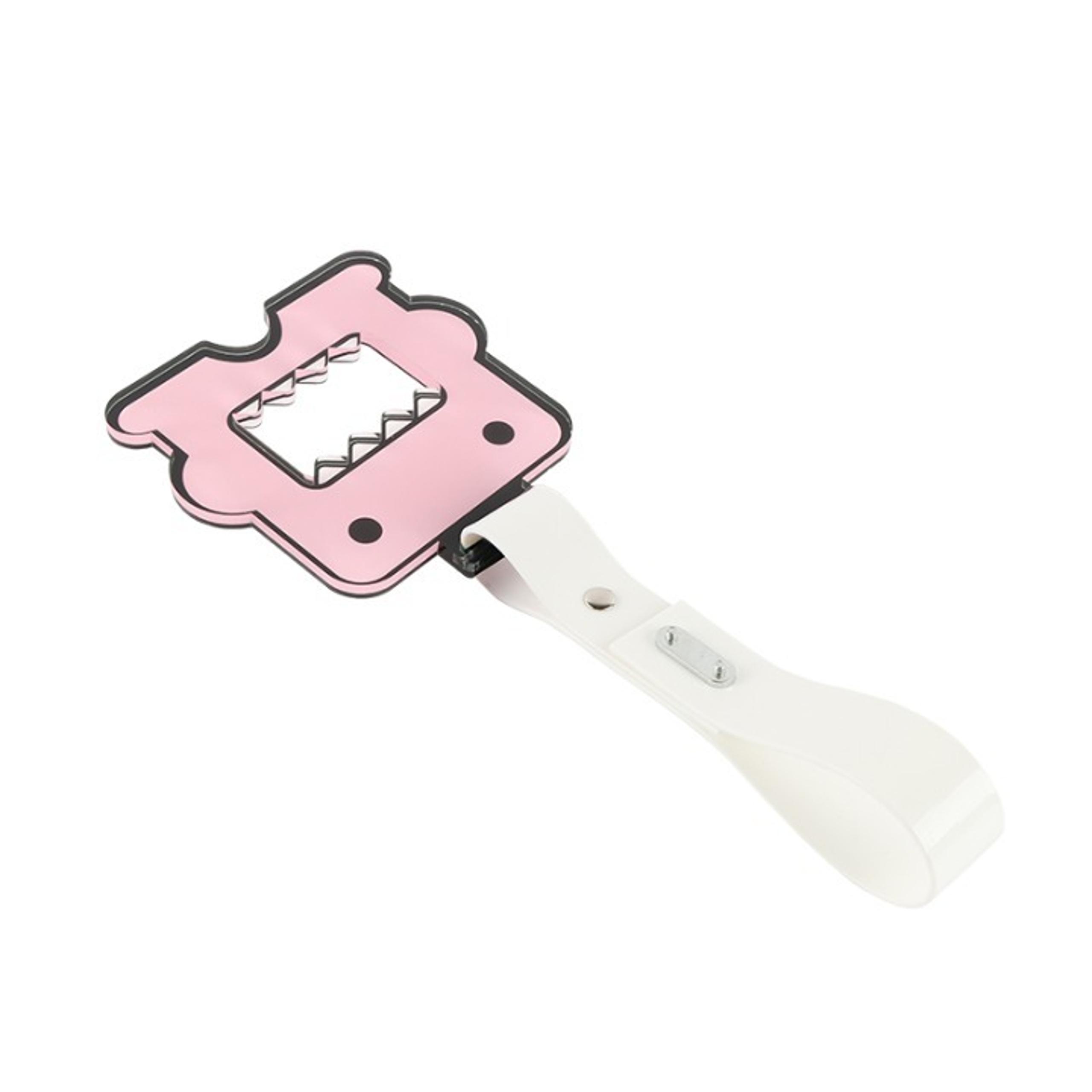 Brand New Domo Shaped Pink JDM TSURIKAWA Subway Bus Black Handle Strap Charm