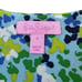 Lilly Pulitzer Kessler Silk Jersey Wrap Dress Blue Green Spotted