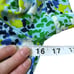 Lilly Pulitzer Kessler Silk Jersey Wrap Dress Blue Green Spotted