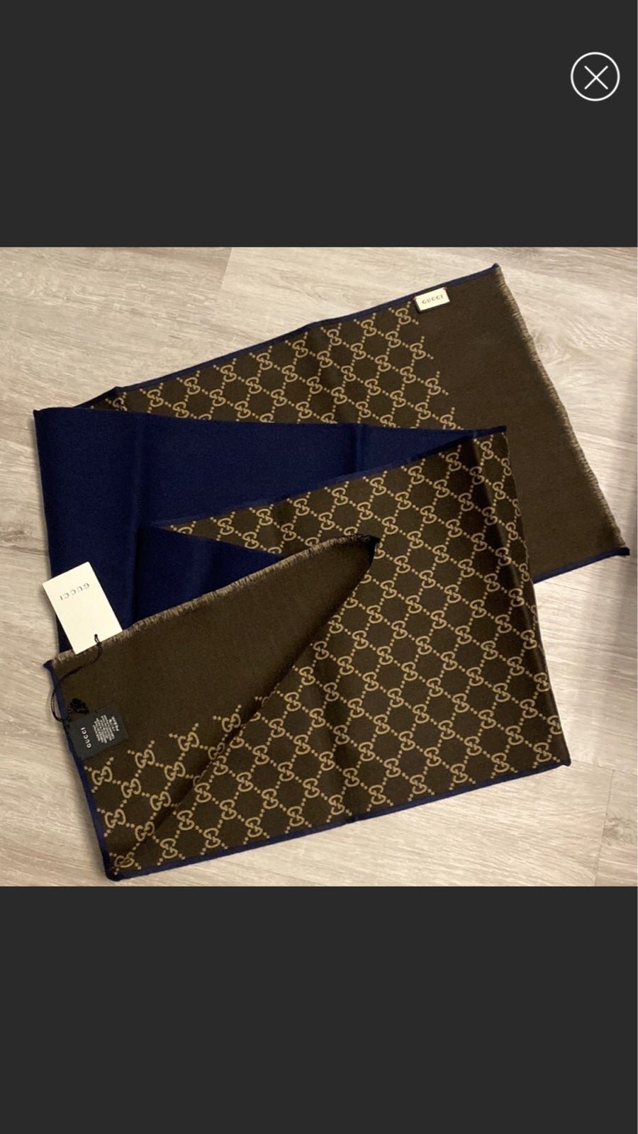 Gucci unisex scarf NWT in box