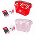 Target Toy Shopping Basket Bullseye Pink & Red SET LIMITED EDITION New