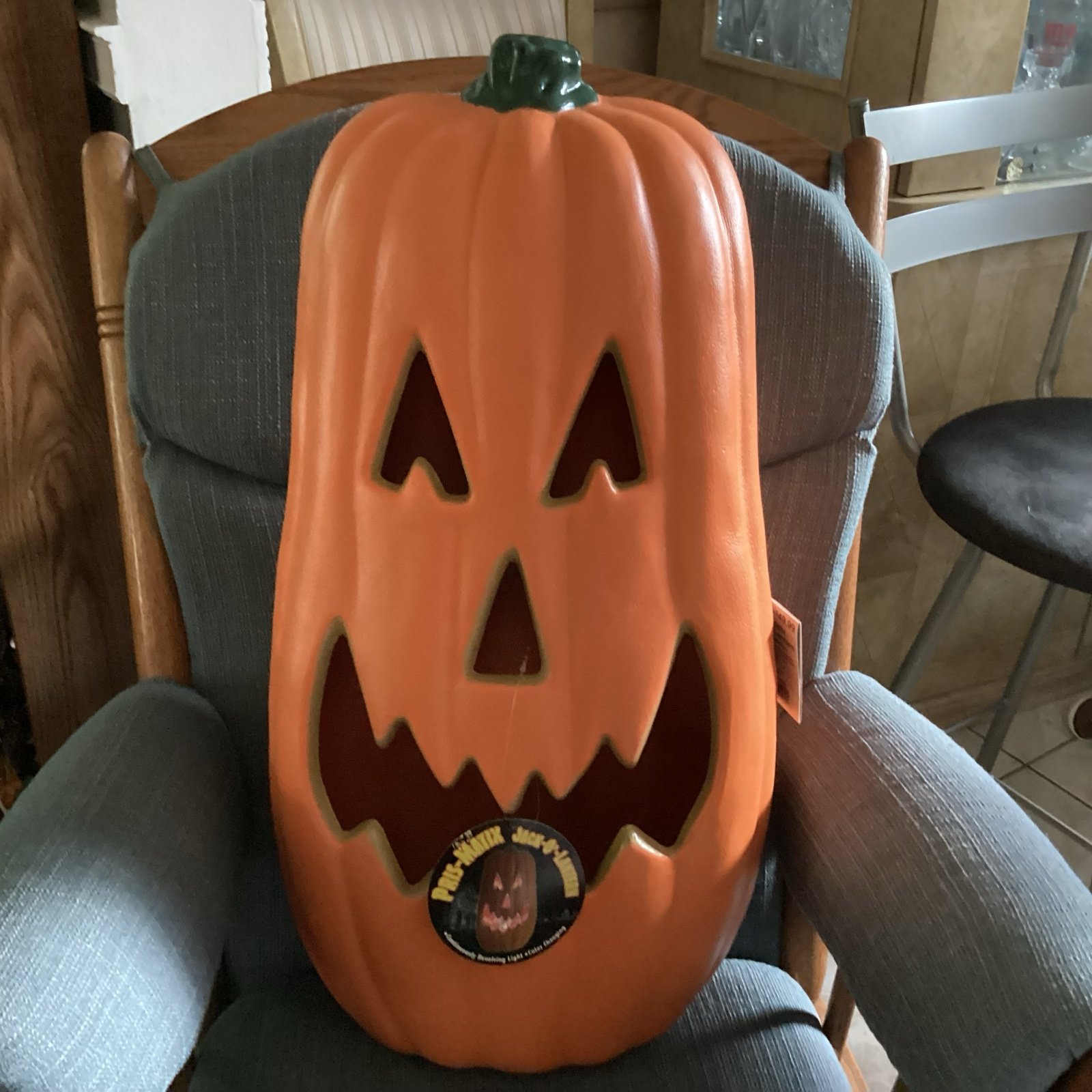 Halloween Spooky Village Prismatix 27” Jack-O-Lantern New with tag