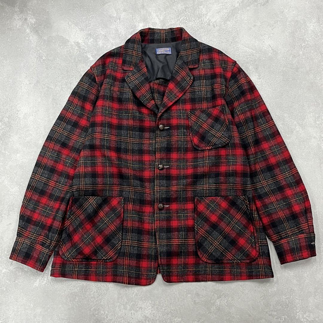 70s PENDLETON Wool Tailored Jacket Ombre