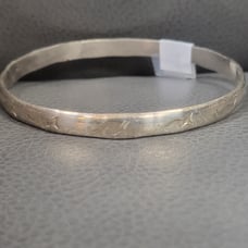Vintage sterling silver bangle bracelet