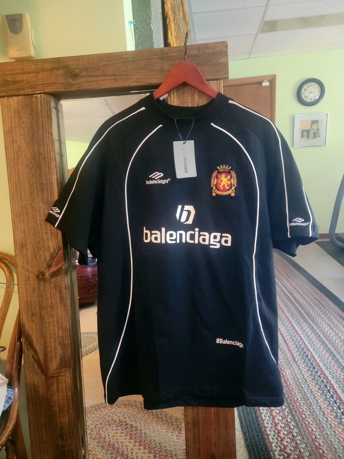 LIMITED EDITION 2024 BALENCIAGA PARIS SOCCER SET JERSEY AND SHORTS