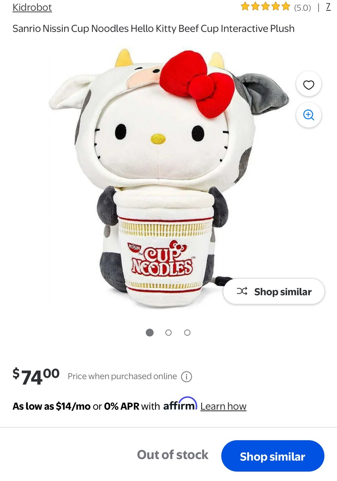 Hello Kitty x Maruchan