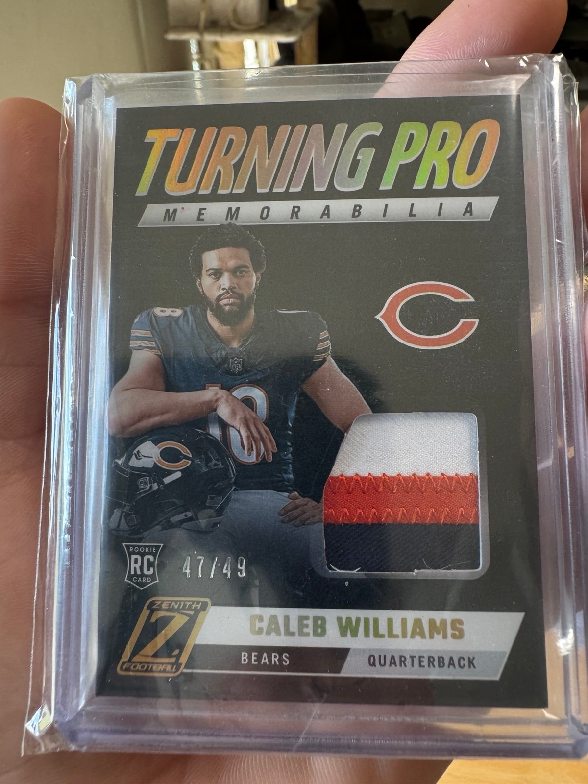 Caleb Williams 3 card lot! Panini 2024 Zenith-2024 Select-2024 Score Recemption