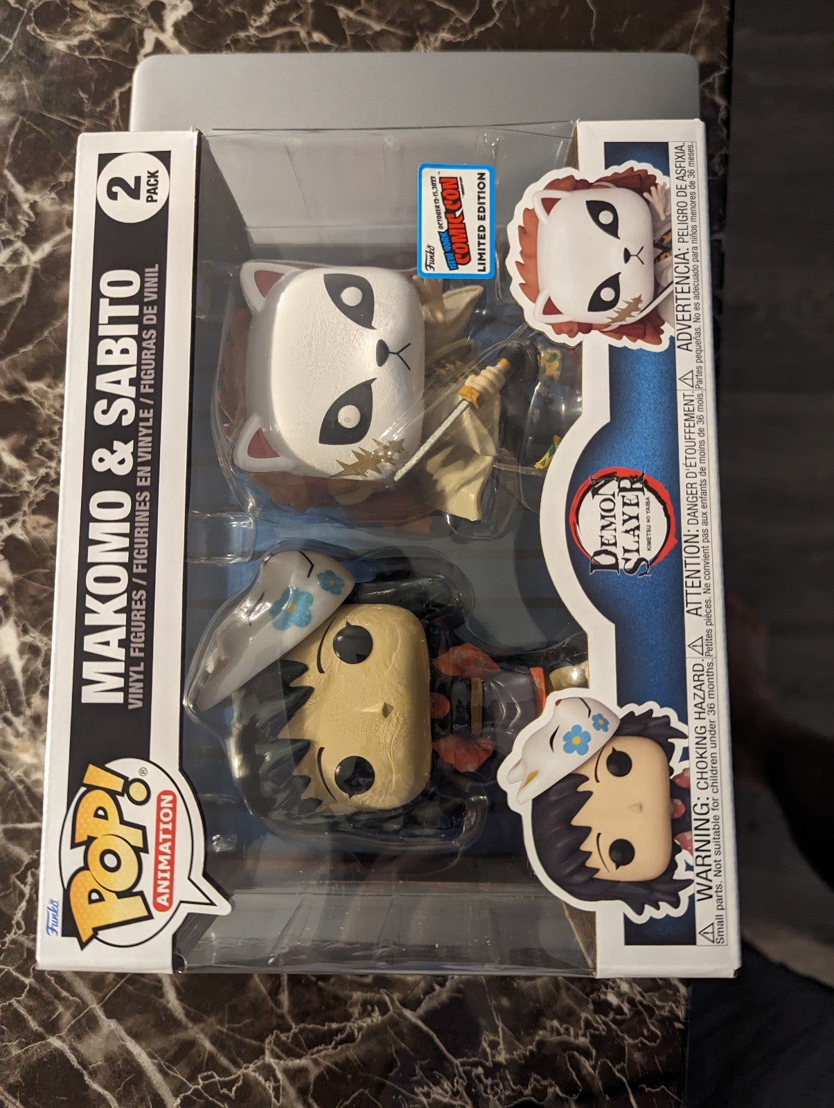 Funko Pop Makomo & Sabito NYCC exclusive