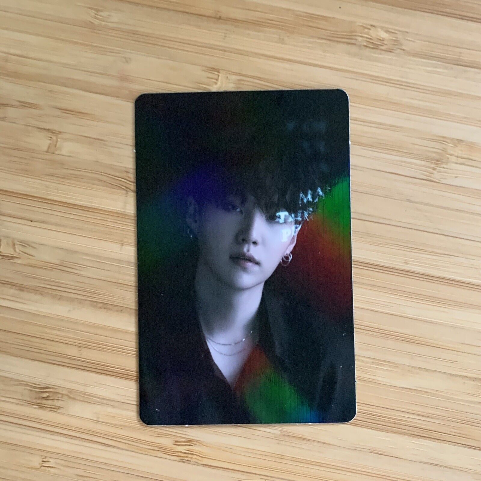 BTS-MAP OF THE SOUL ON:E CONCEPT PHOTO BOOK HOLOGRAM PHOTO CARD SUGA