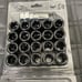 20PCs Black GodSL Style Allen Key Lug Nuts M12x1.5