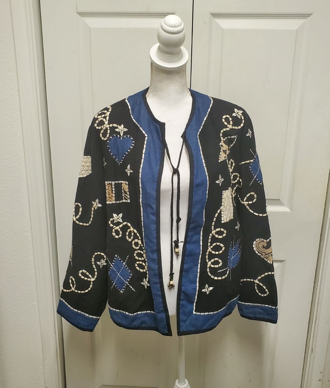 Allure Women's Denim Love Jacket Size L