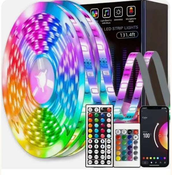 led strip lights 98.4 ft