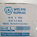 Vinyl exam gloves full case size large