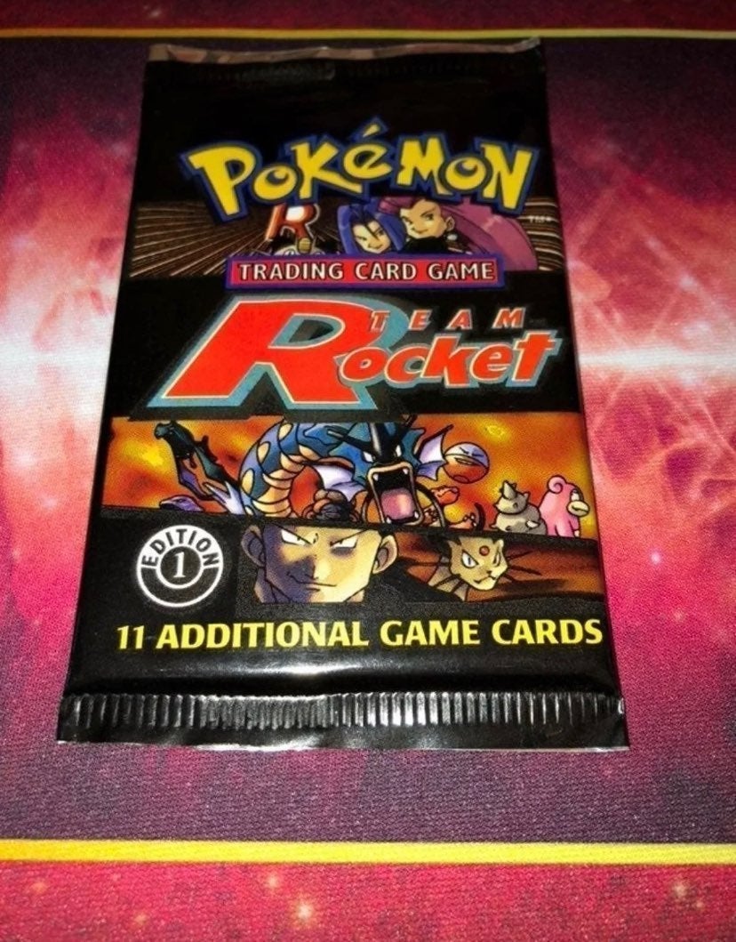 Pokemon 1st Edition Team Rocket Pack