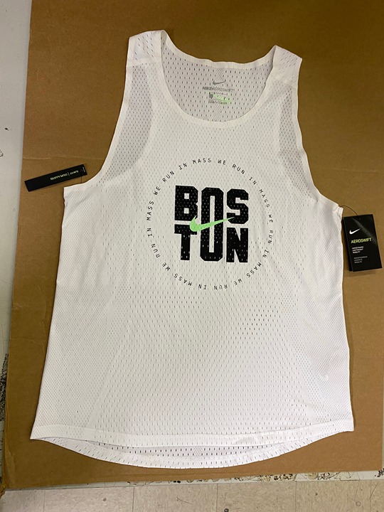Nike 2020 Boston Marathon Aeroswift Singlet Running Tank - Size S [CW1279-100]