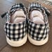 Hey Dude Buffalo wendy black white 7 women's s