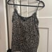 Anine Bing Silk Animal Print Cami