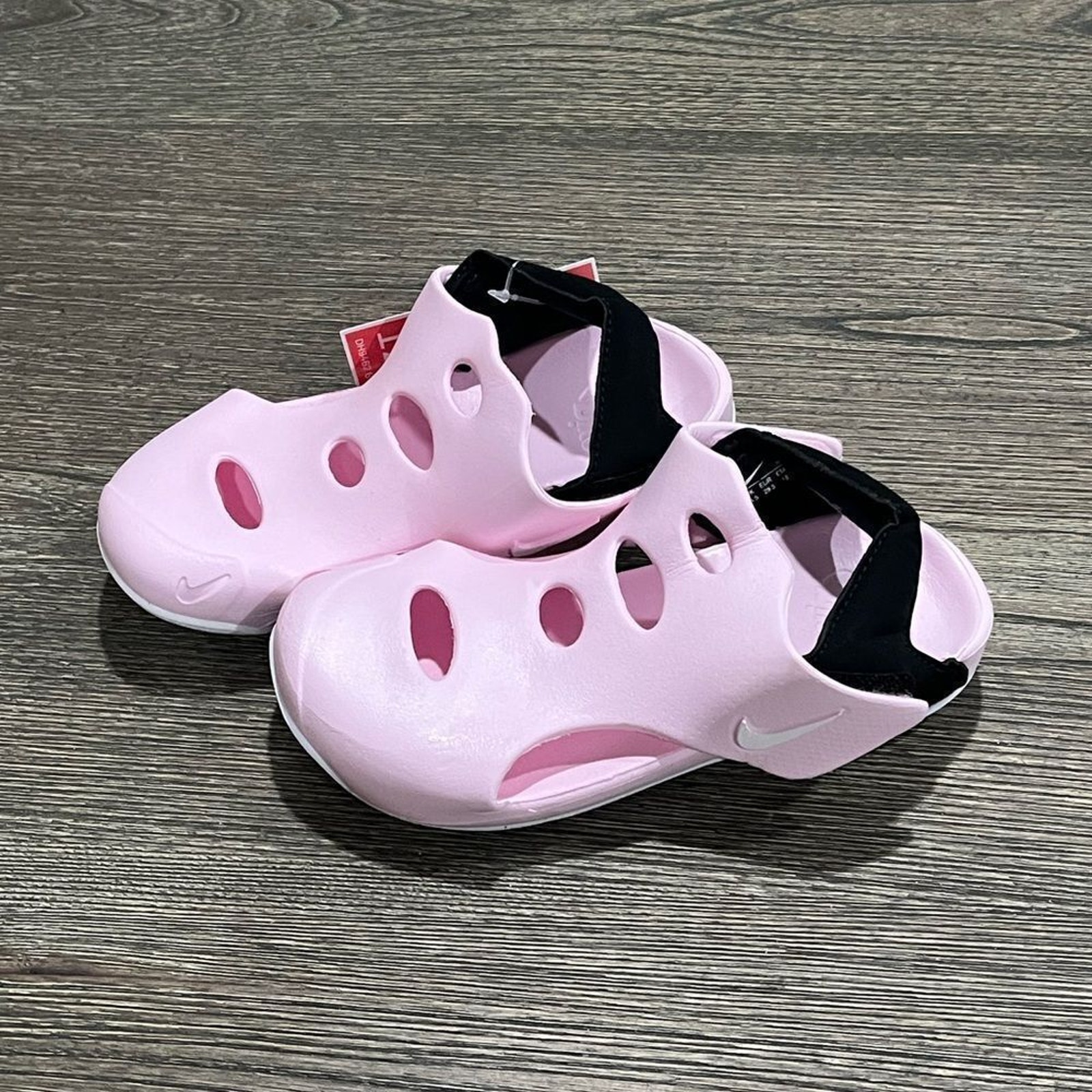 NWT Nike Sunray Protect 3 Toddler Sandals Pink White Black Size 12C DH9465-001