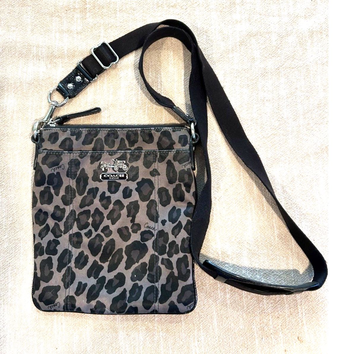 Coach Animal Print Crossbody Handbag