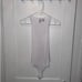New Joie Ribbed High Neckline White Sleeveless Thong Bodysuit size M